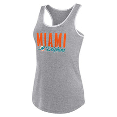 Miami Dolphins Fanatics Women's Plus Size Fuel Tank Top