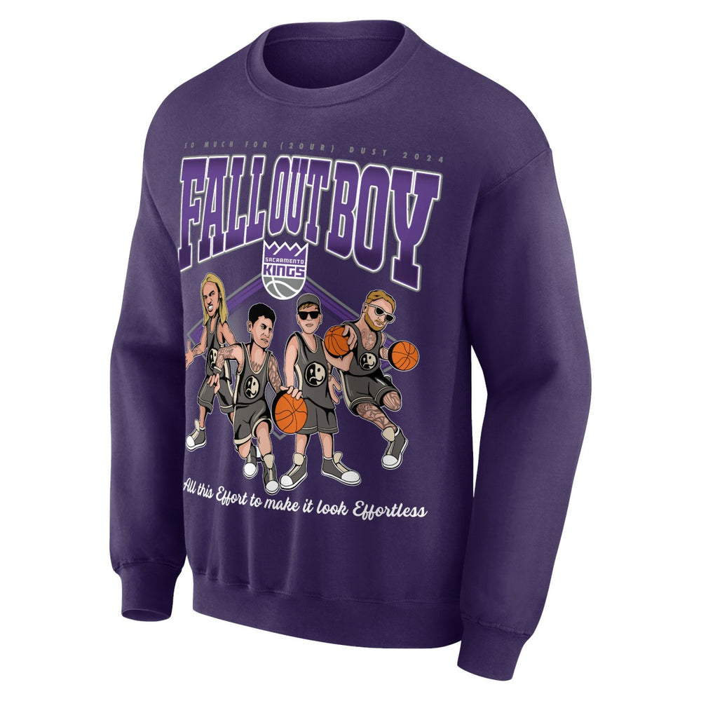 Fall Out Boy x Sacramento Kings Unisex So Much For (2our) Dust Pullover Sweatshirt Discount