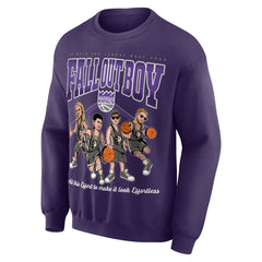 Fall Out Boy x Sacramento Kings Unisex So Much For (2our) Dust Pullover Sweatshirt Discount