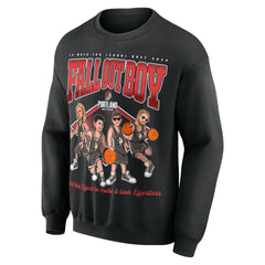 Fall Out Boy x Portland Trail Blazers Unisex So Much For (2our) Dust Pullover Sweatshirt On Sale