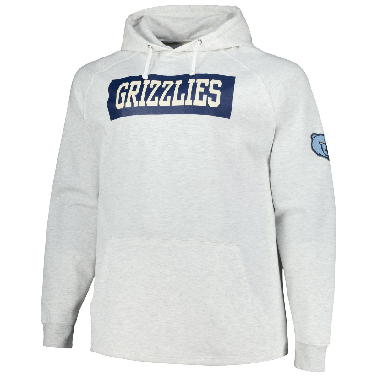 Memphis Grizzlies Big & Tall Raglan Tri-Blend Pullover Hoodie On Sale