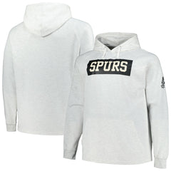 San Antonio Spurs Big & Tall Raglan Tri-Blend Pullover Hoodie Discount