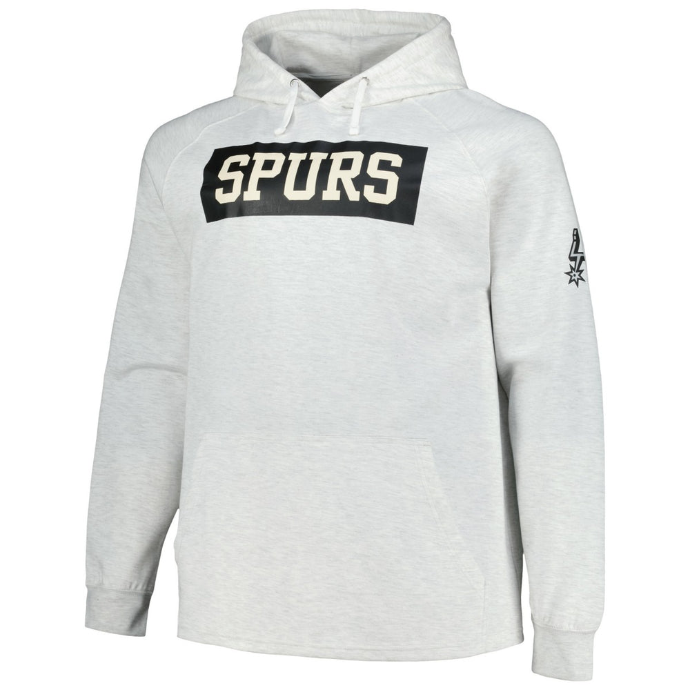 San Antonio Spurs Big & Tall Raglan Tri-Blend Pullover Hoodie Discount