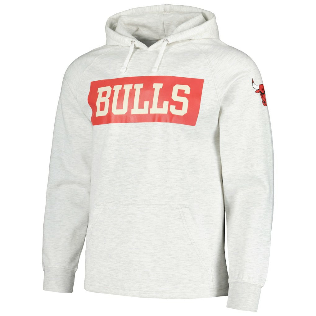 Chicago Bulls Softhand Raglan Tri-Blend Pullover Hoodie For Sale