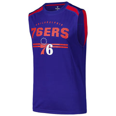 Philadelphia 76ers Birdseye Muscle Tank Top New