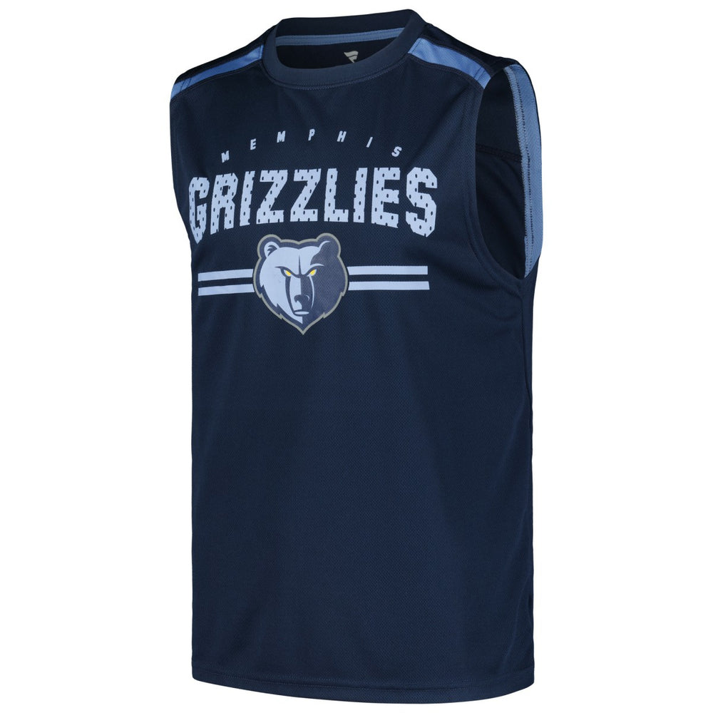 Memphis Grizzlies Birdseye Muscle Tank Top New