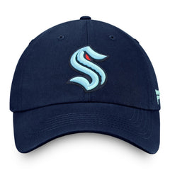 Seattle Kraken Fanatics Core Primary Logo Adjustable Hat For Sale