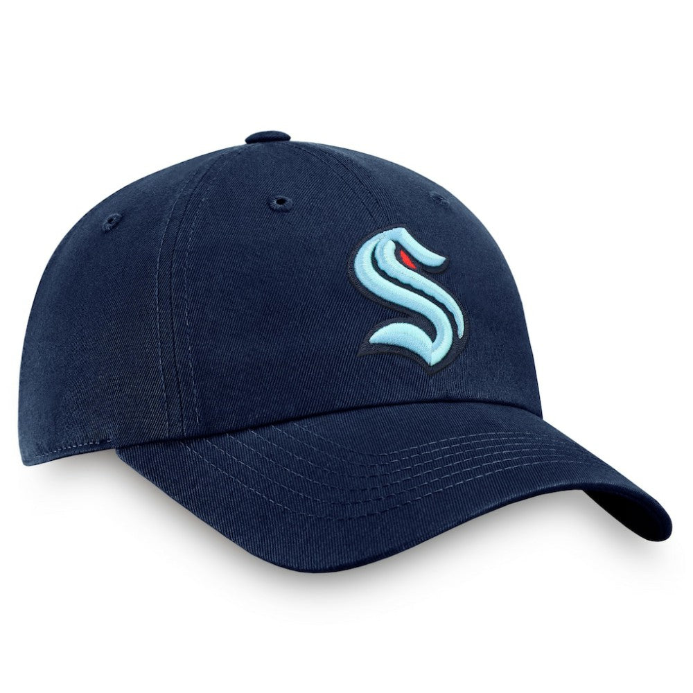 Seattle Kraken Fanatics Core Primary Logo Adjustable Hat For Sale