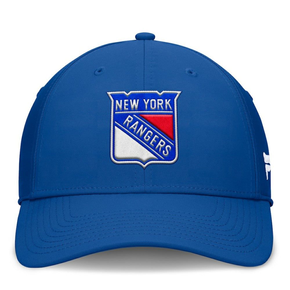 New York Rangers Fanatics Core Primary Logo Flex Hat Outlet