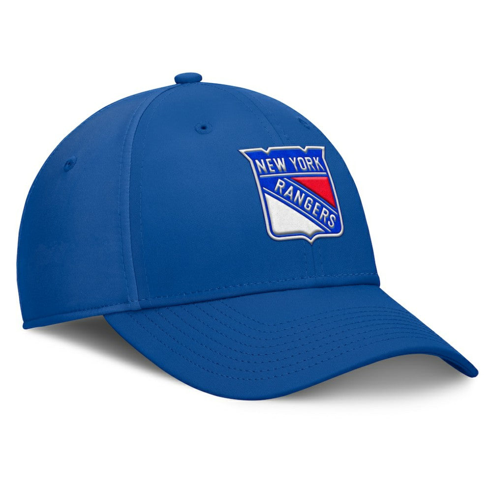 New York Rangers Fanatics Core Primary Logo Flex Hat Outlet