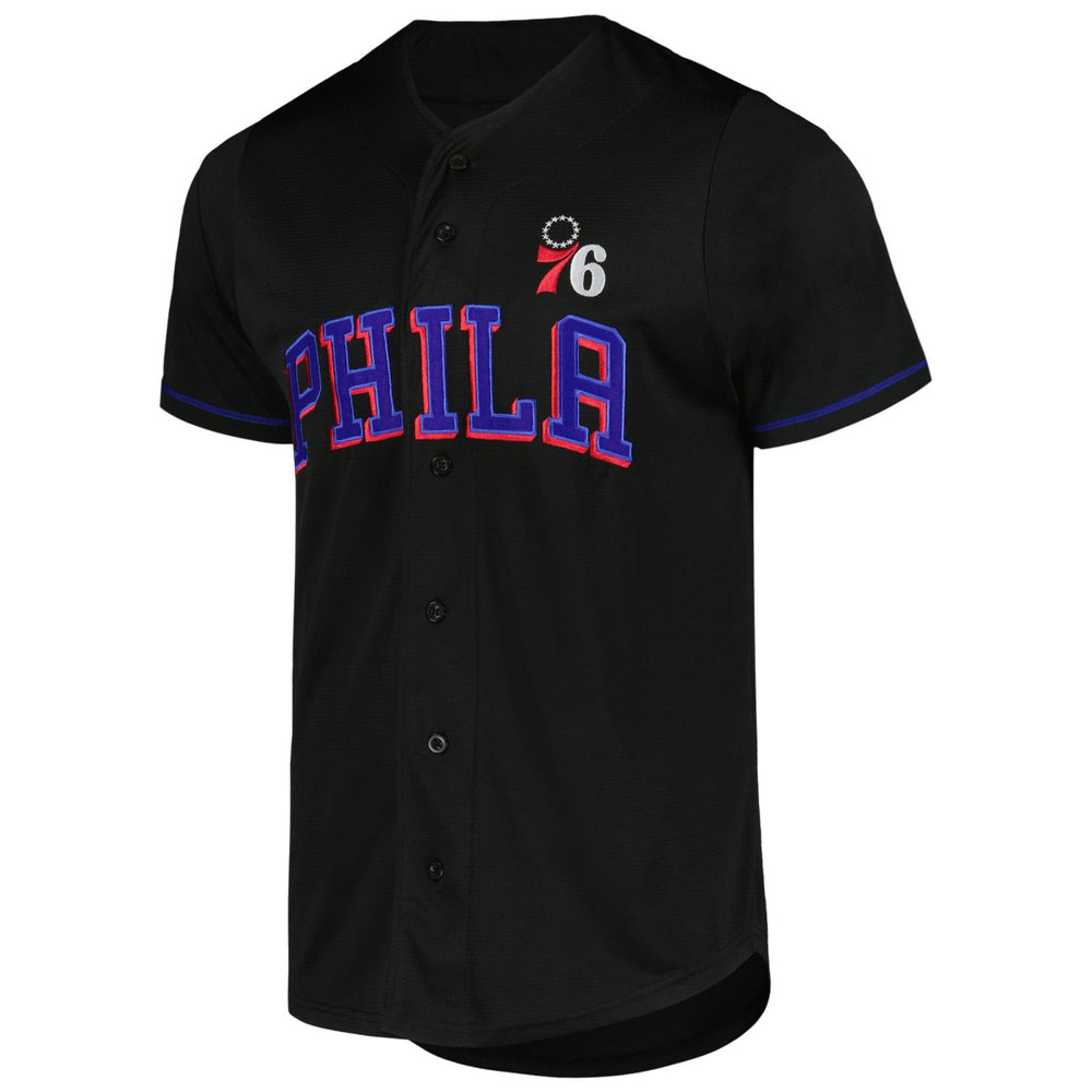 Philadelphia 76ers Pop Baseball Jersey For Sale