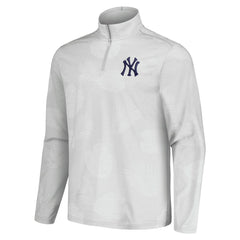 New York Yankees Tommy Bahama Delray Frond IslandZone Half-Zip Jacket | MLB Outlet