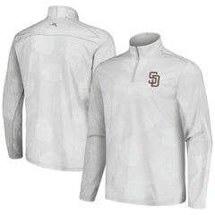 San Diego Padres Tommy Bahama Delray Frond IslandZone Half-Zip Jacket | MLB Shop