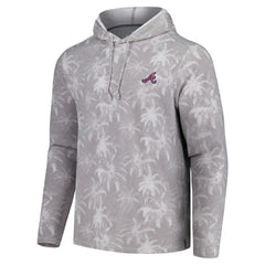 Atlanta Braves Tommy Bahama Palm Frenzy Hoodie Long Sleeve T-Shirt | MLB Shop