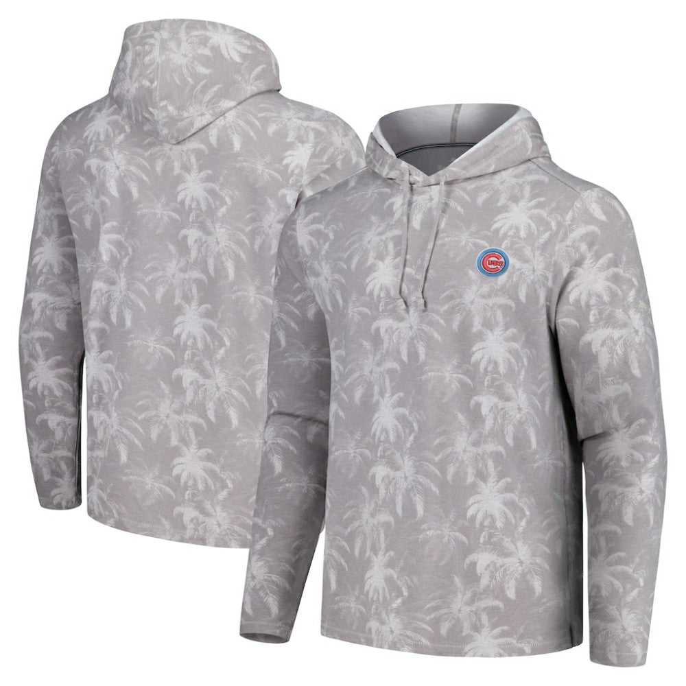 Chicago Cubs Tommy Bahama Palm Frenzy Hoodie Long Sleeve T-Shirt | MLB Outlet