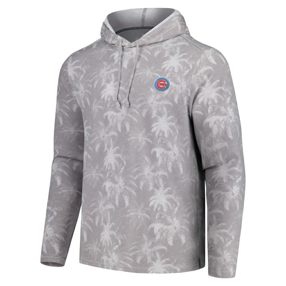 Chicago Cubs Tommy Bahama Palm Frenzy Hoodie Long Sleeve T-Shirt | MLB Outlet