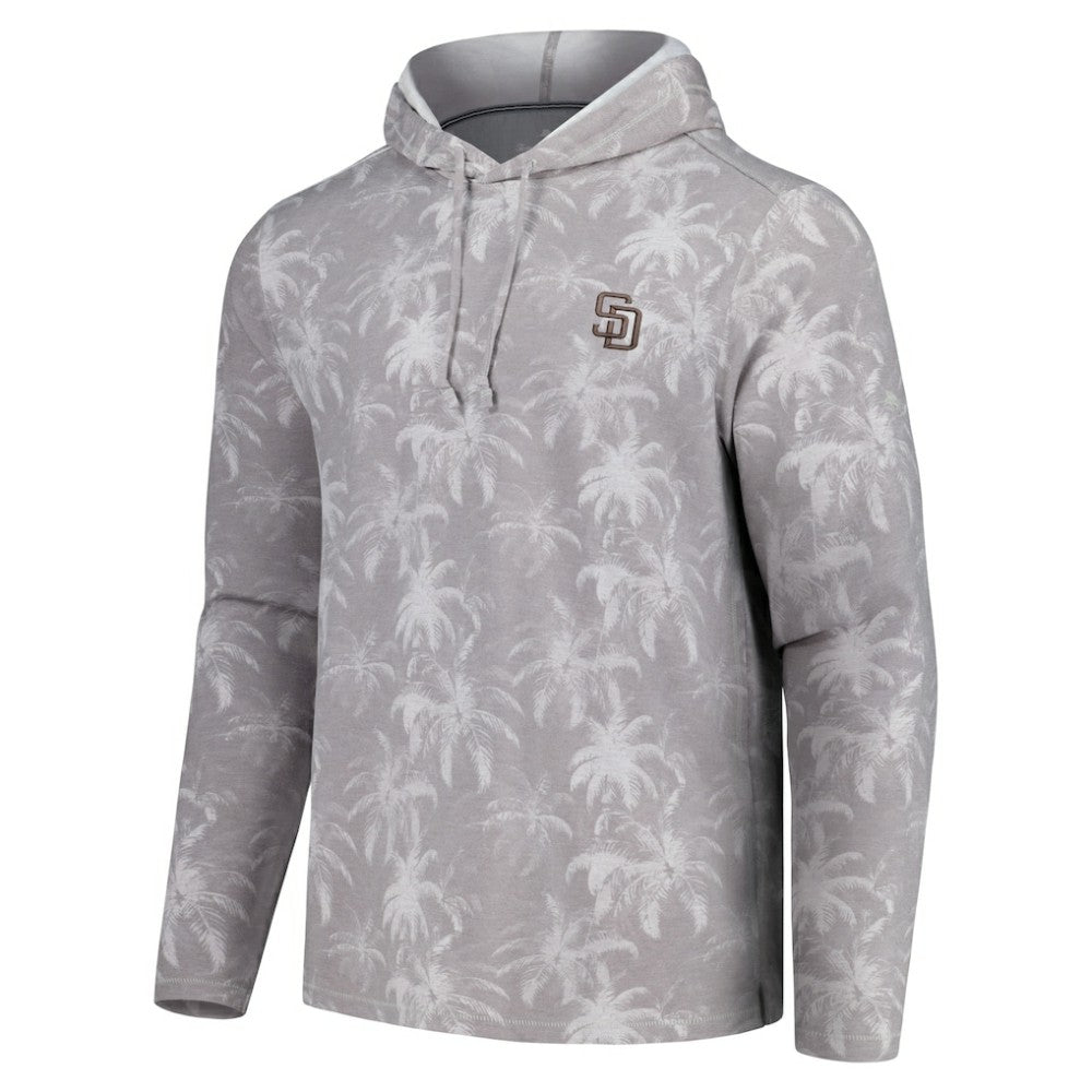 San Diego Padres Tommy Bahama Palm Frenzy Hoodie Long Sleeve T-Shirt | MLB Online