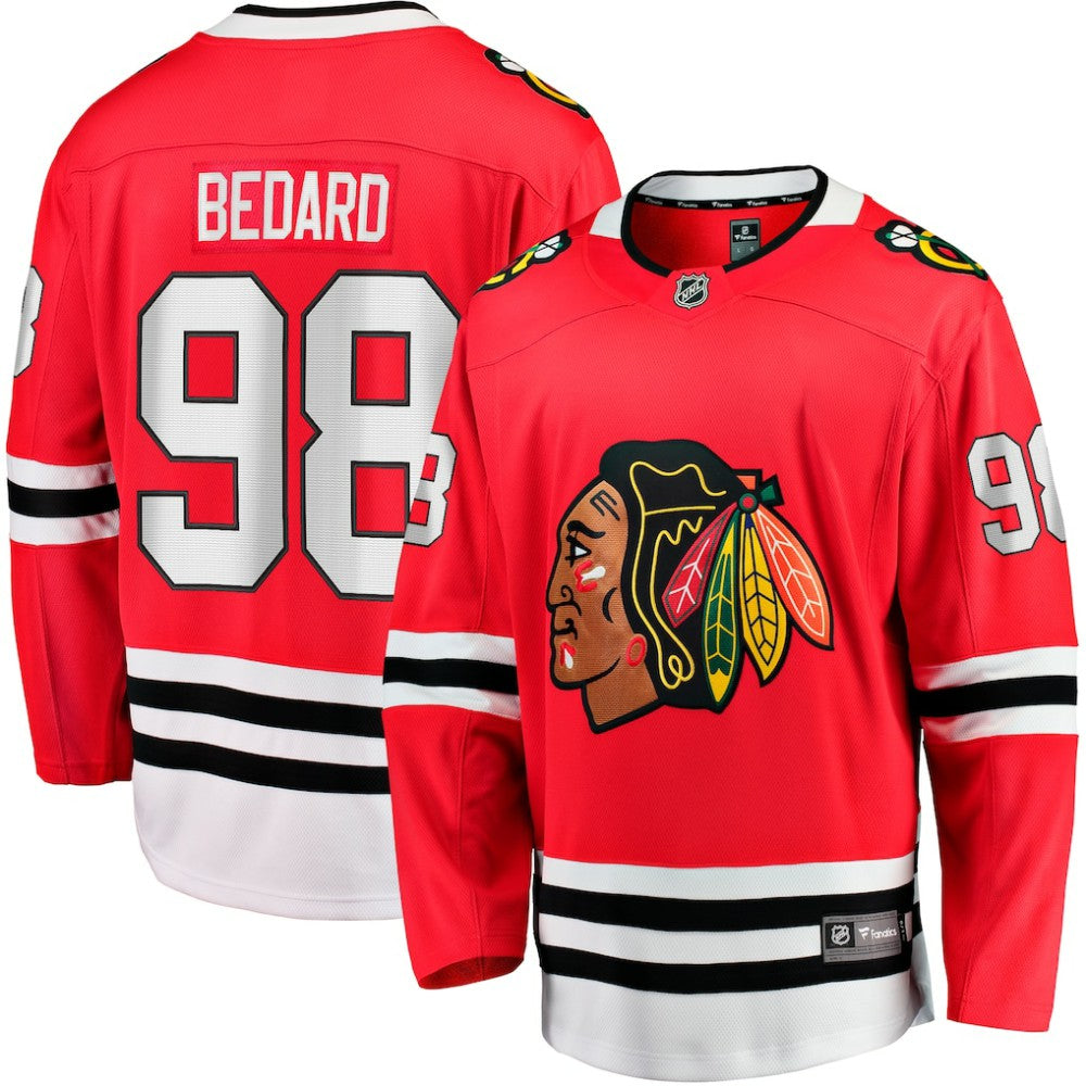 Connor Bedard Chicago Blackhawks Fanatics Home Breakaway Player Jersey On Sale