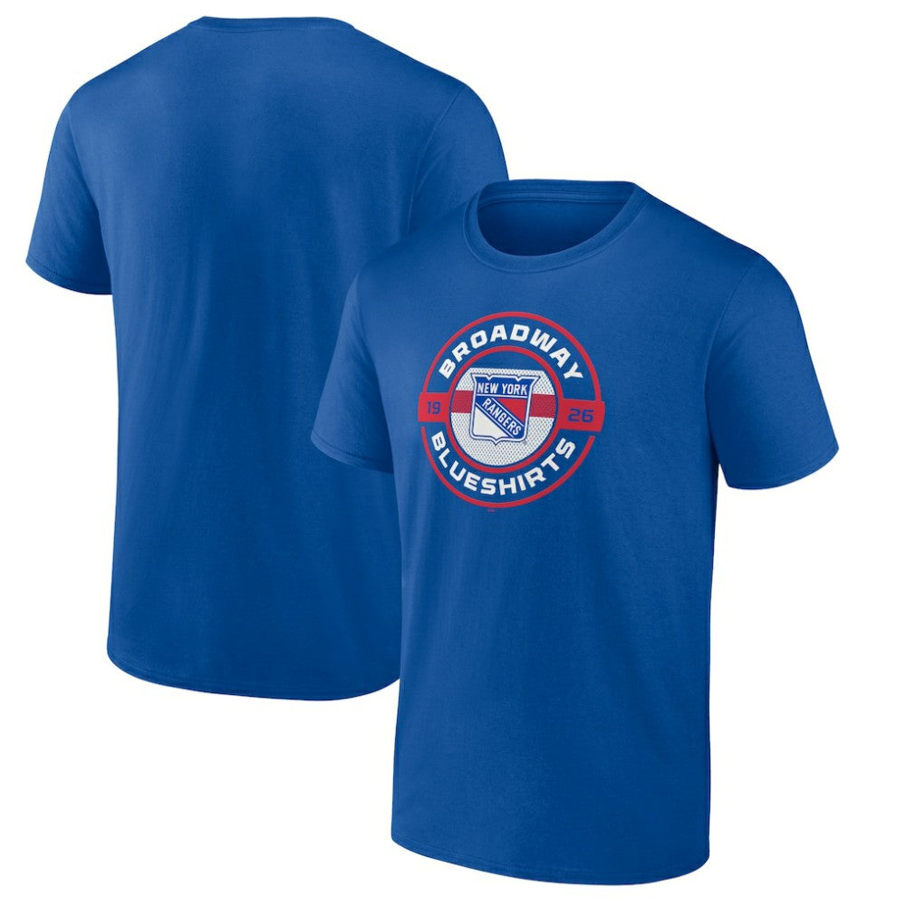 New York Rangers Fanatics Local T-Shirt Discount