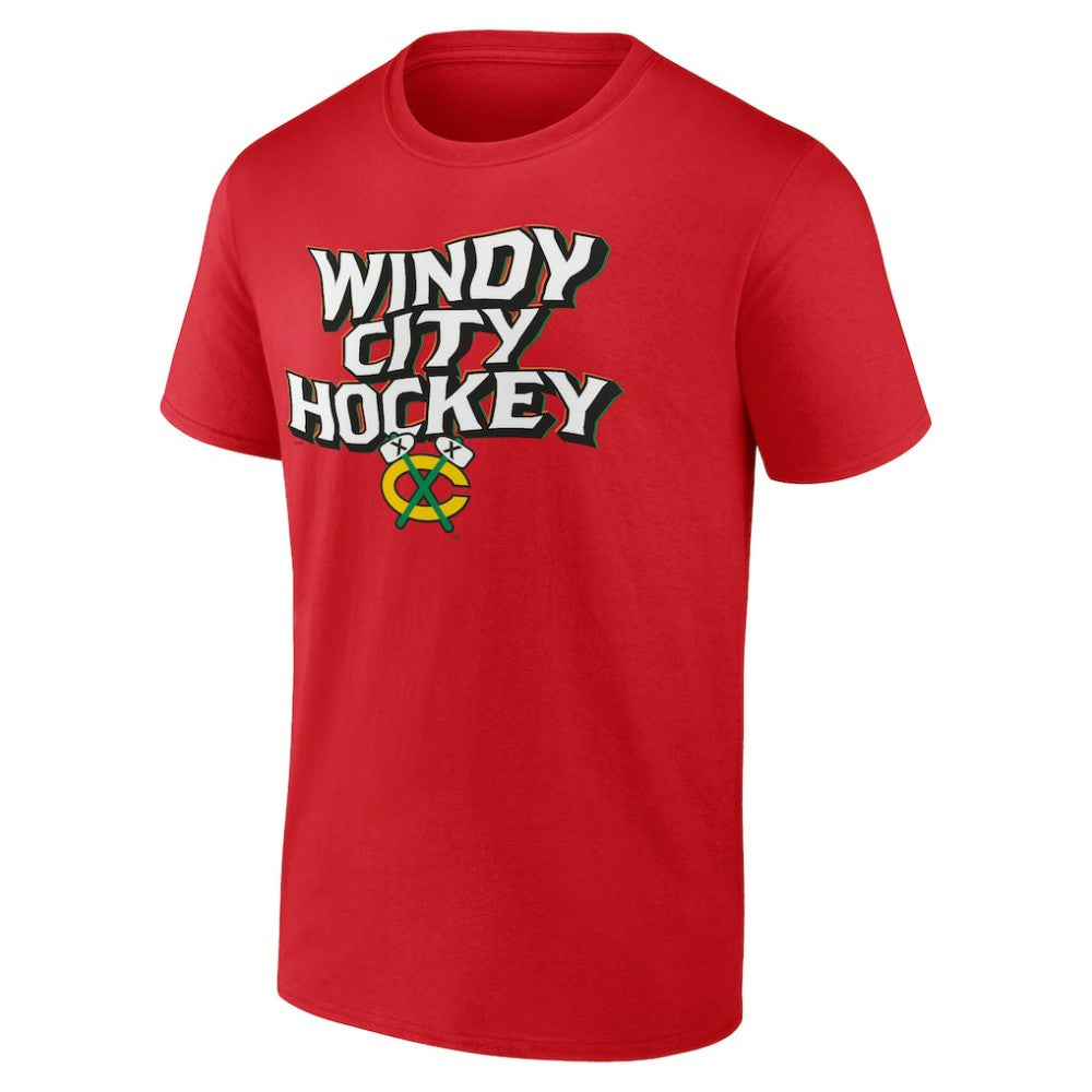Chicago Blackhawks Fanatics Local T-Shirt Outlet