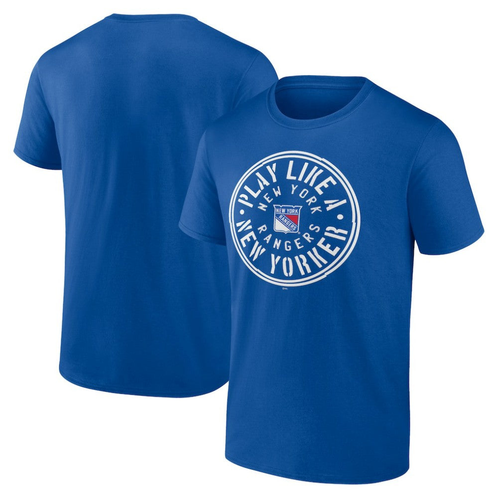 New York Rangers Fanatics Local T-Shirt On Sale