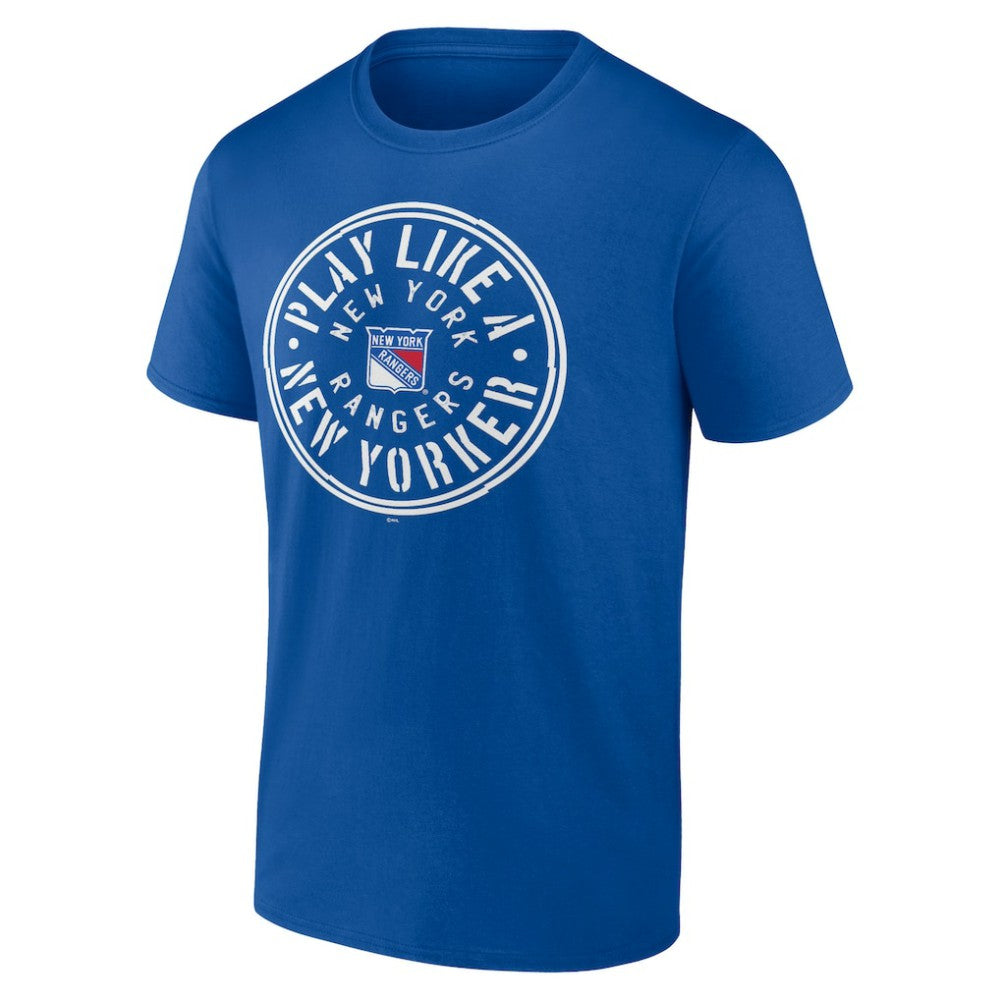 New York Rangers Fanatics Local T-Shirt On Sale