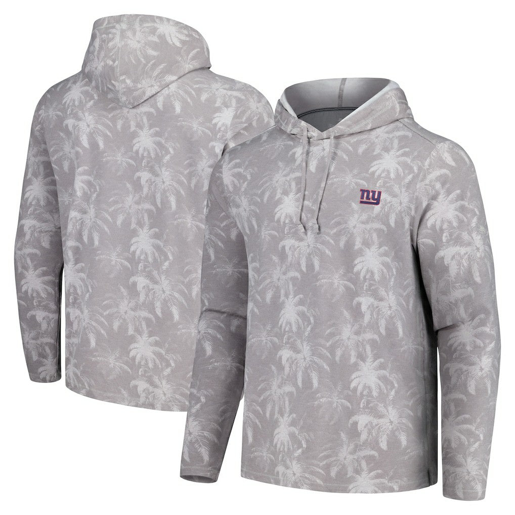 New York Giants Tommy Bahama Palm Frenzy Hoodie Long Sleeve T-Shirt