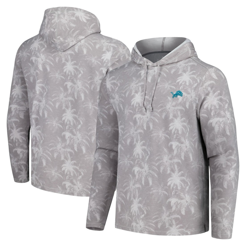 Detroit Lions Tommy Bahama Palm Frenzy Hoodie Long Sleeve T-Shirt