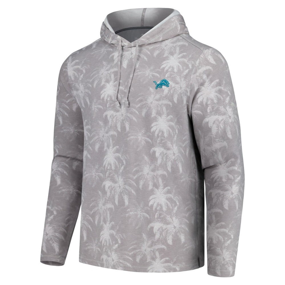 Detroit Lions Tommy Bahama Palm Frenzy Hoodie Long Sleeve T-Shirt