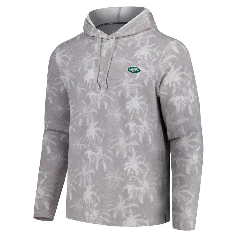 New York Jets Tommy Bahama Palm Frenzy Hoodie Long Sleeve T-Shirt