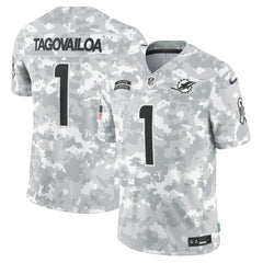 Miami Dolphins Nike Tua Tagovailoa  2024 Salute to Service Limited Jersey