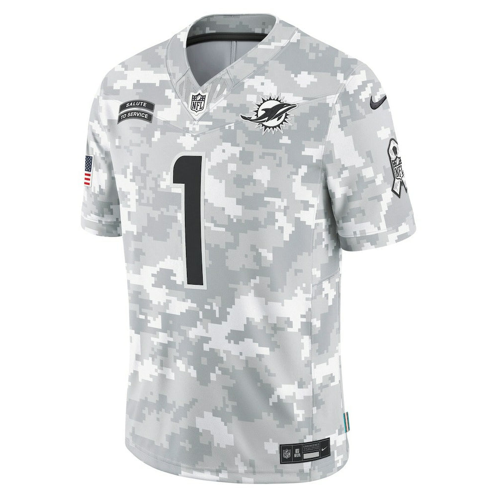 Miami Dolphins Nike Tua Tagovailoa  2024 Salute to Service Limited Jersey