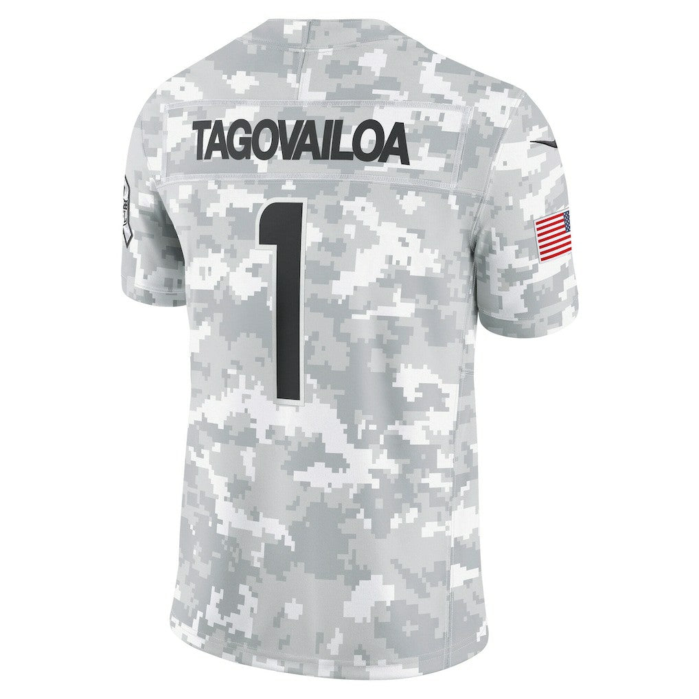 Miami Dolphins Nike Tua Tagovailoa  2024 Salute to Service Limited Jersey