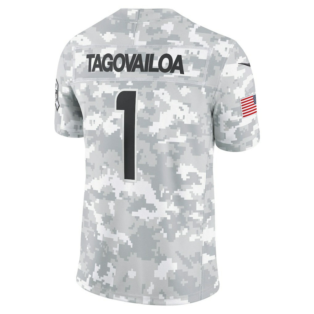 Miami Dolphins Nike Tua Tagovailoa  2024 Salute to Service Limited Jersey