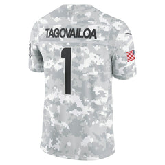 Miami Dolphins Nike Tua Tagovailoa  2024 Salute to Service Limited Jersey