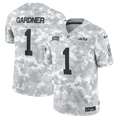 New York Jets Nike Sauce Gardner  2024 Salute to Service Limited Jersey