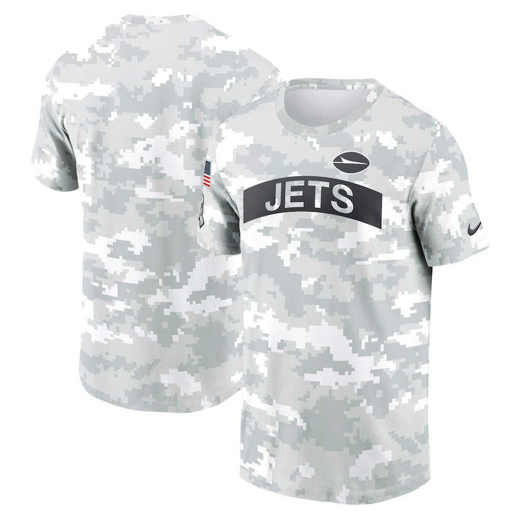 New York Jets Nike 2024 Salute To Service Performance T-Shirt