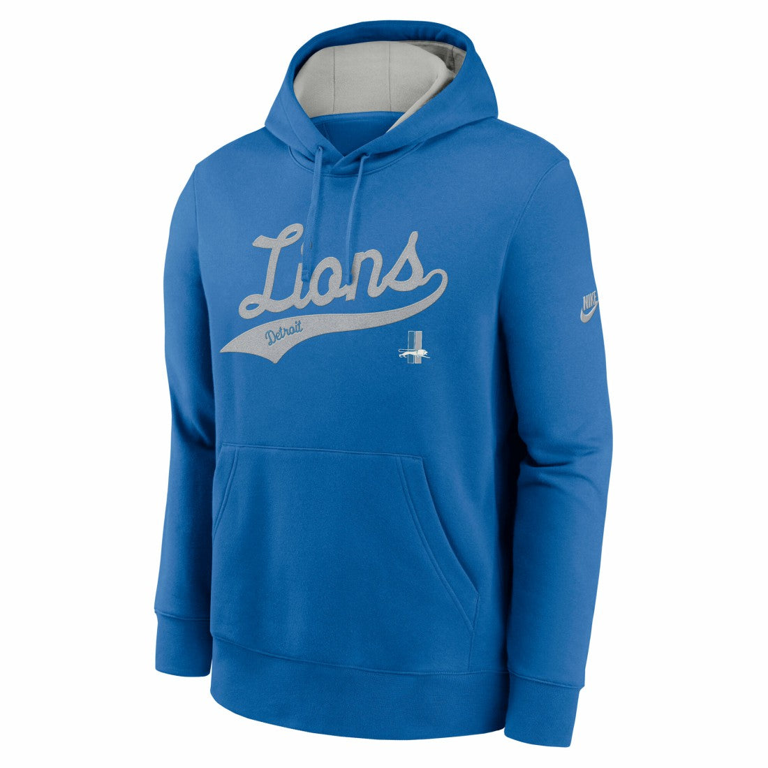 Detroit Lions Nike Rewind Club Logo Pullover Hoodie