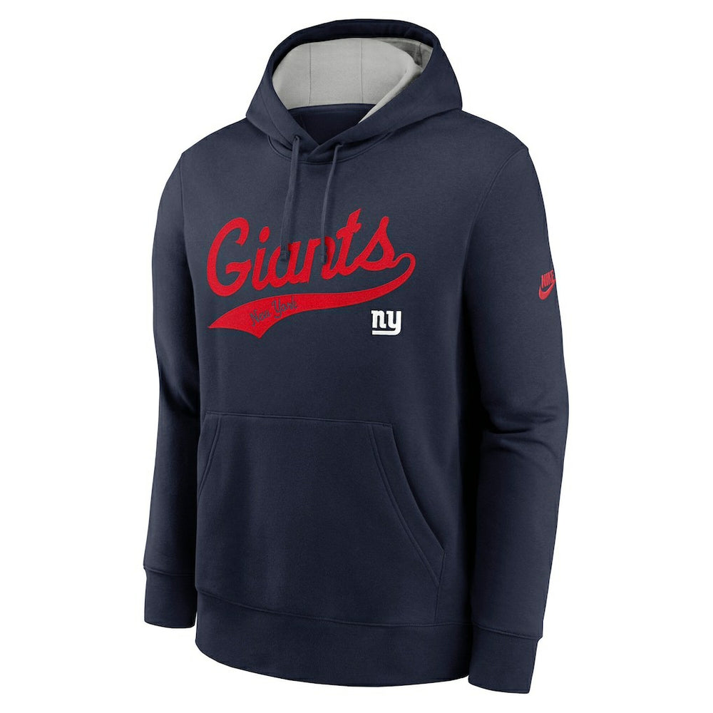 New York Giants Nike Rewind Club Logo Pullover Hoodie