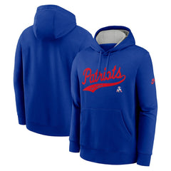 New England Patriots Nike Rewind Club Logo Pullover Hoodie
