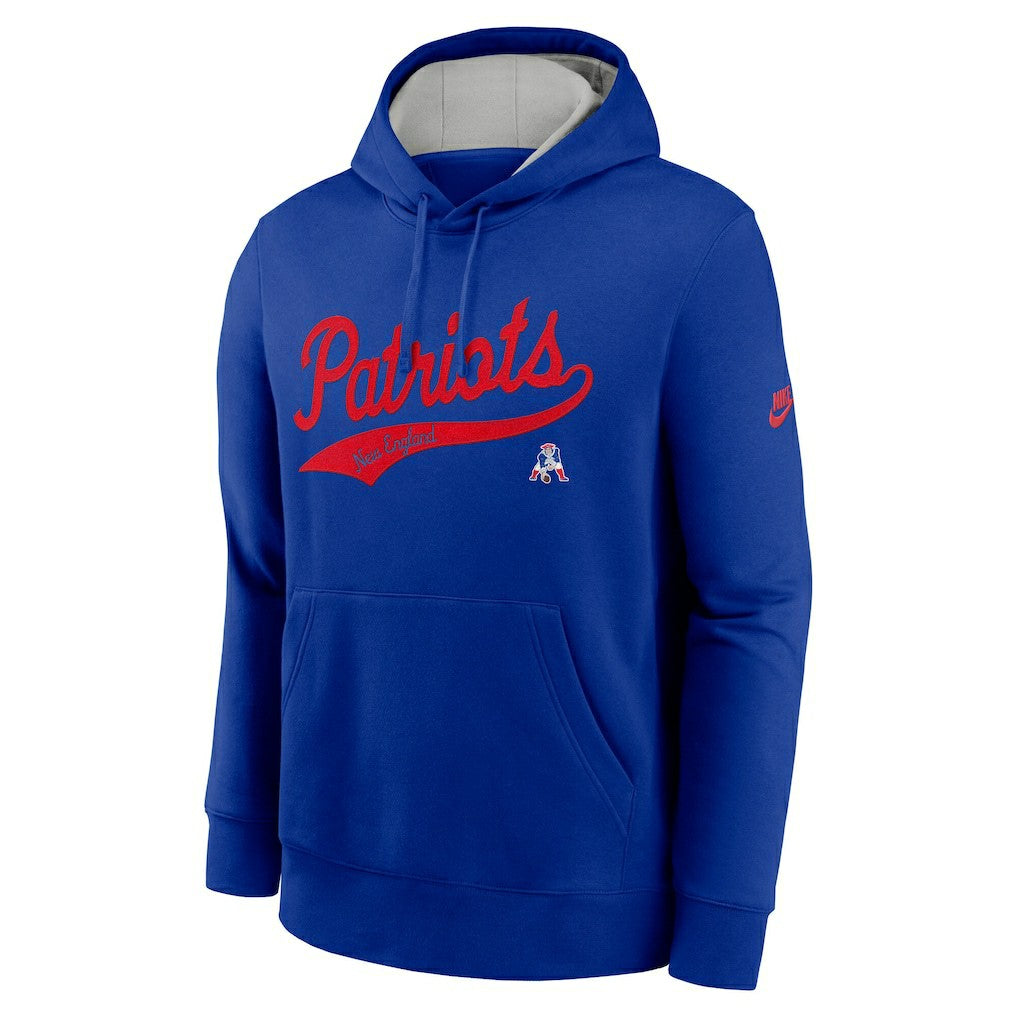 New England Patriots Nike Rewind Club Logo Pullover Hoodie