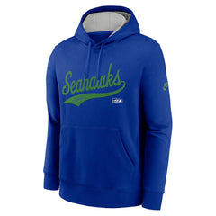 Seattle Seahawks Nike Rewind Club Logo Pullover Hoodie