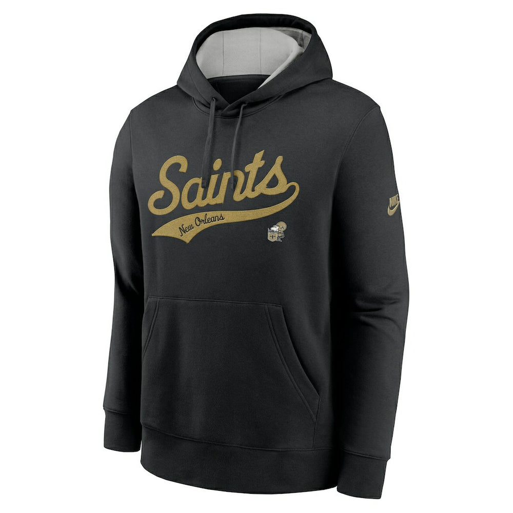 New Orleans Saints Nike Rewind Club Logo Pullover Hoodie