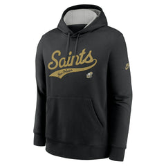 New Orleans Saints Nike Rewind Club Logo Pullover Hoodie