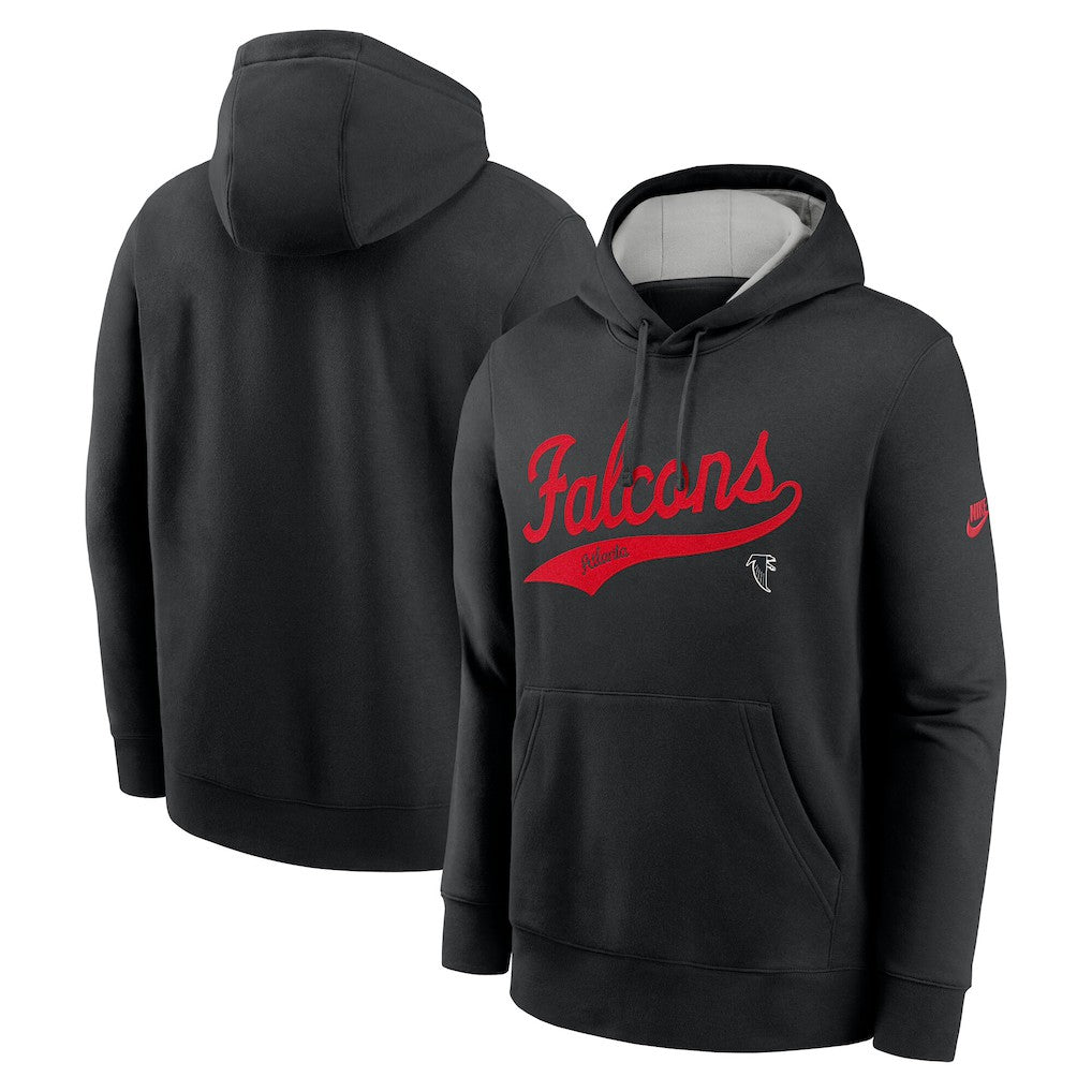 Atlanta Falcons Nike Rewind Club Logo Pullover Hoodie