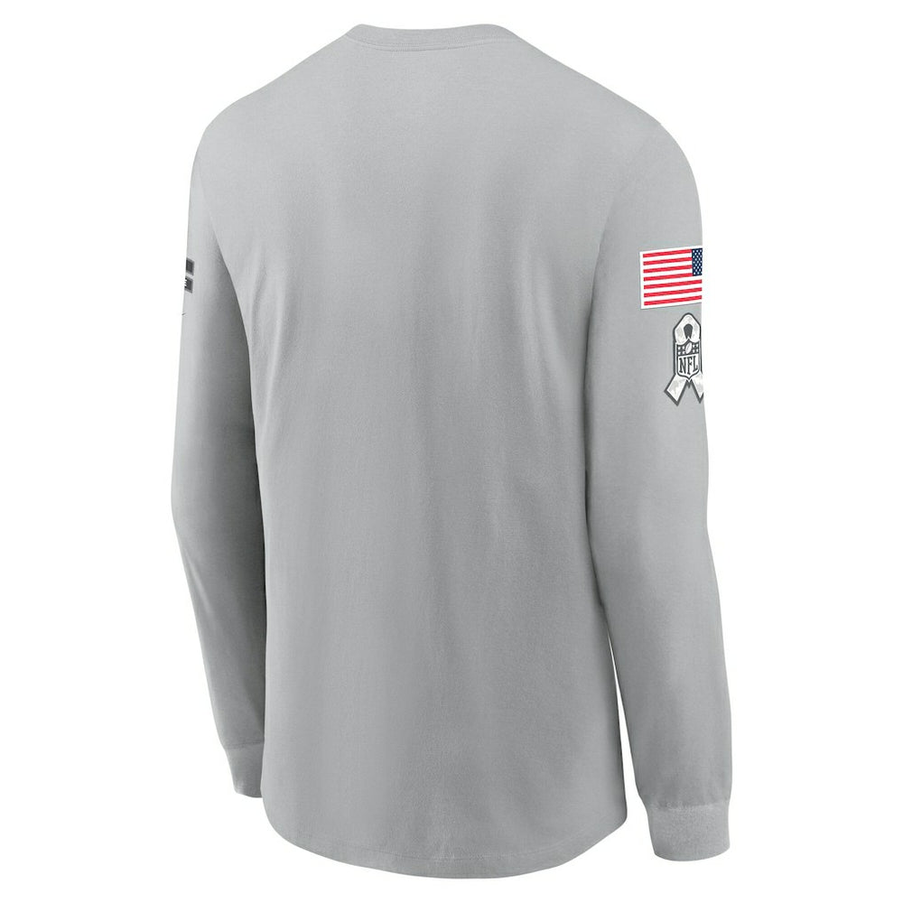 New Orleans Saints Nike 2024 Salute To Service Long Sleeve T-Shirt