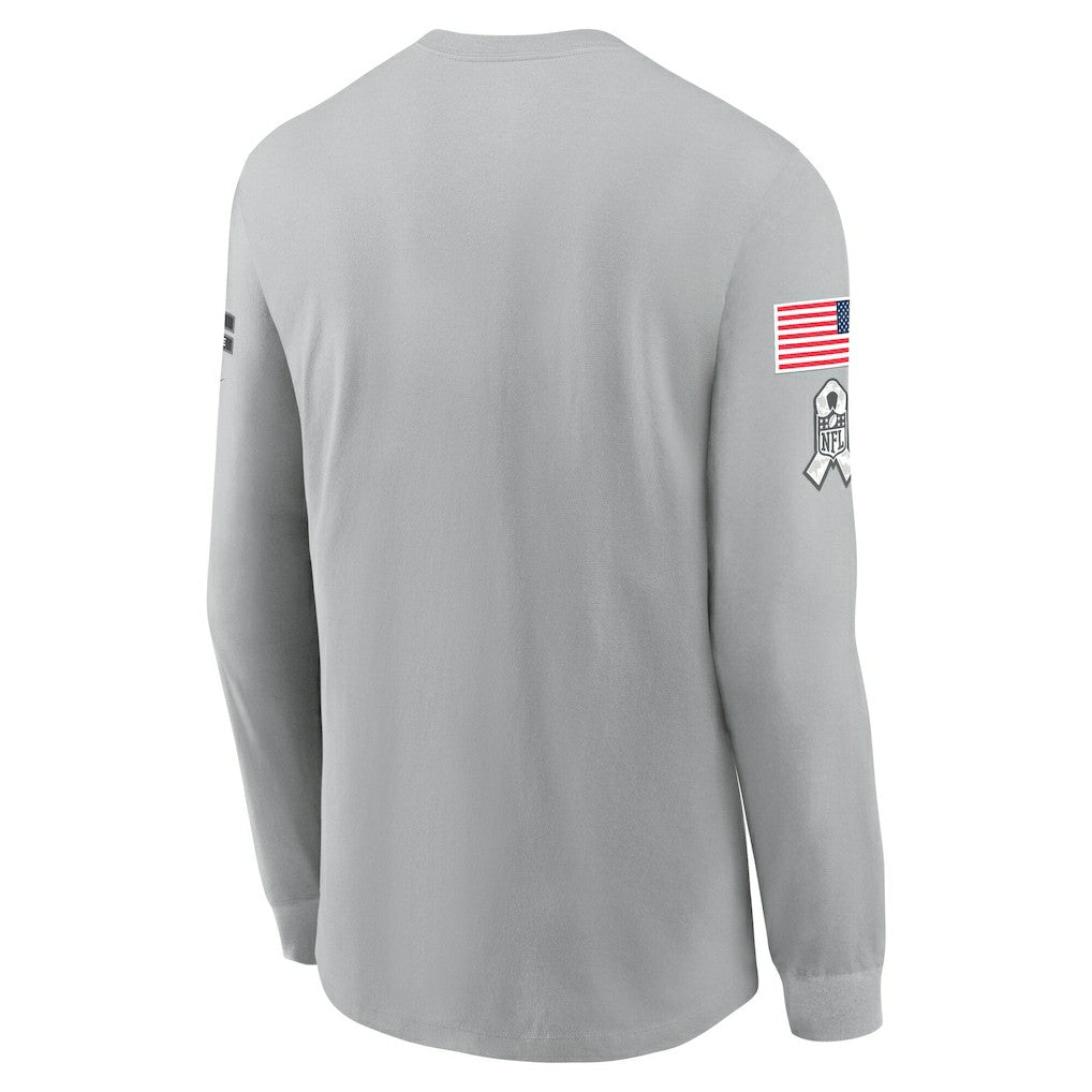 Las Vegas Raiders Nike 2024 Salute To Service Long Sleeve T-Shirt