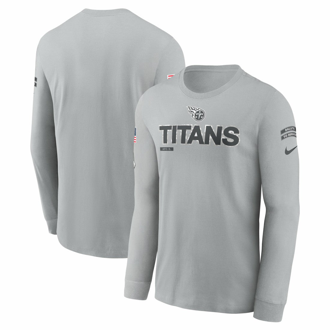 Tennessee Titans Nike 2024 Salute To Service Long Sleeve T-Shirt