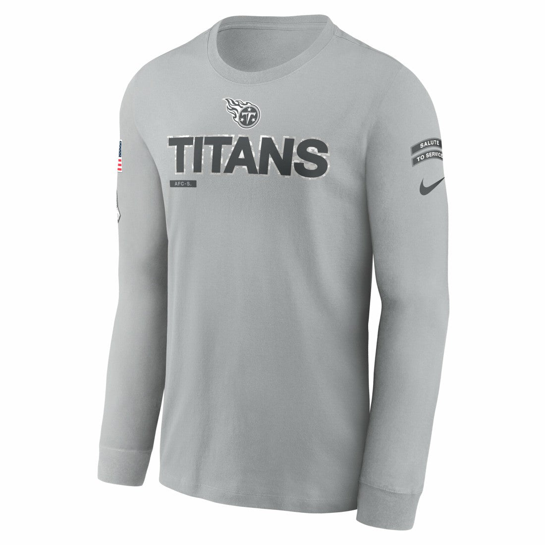 Tennessee Titans Nike 2024 Salute To Service Long Sleeve T-Shirt