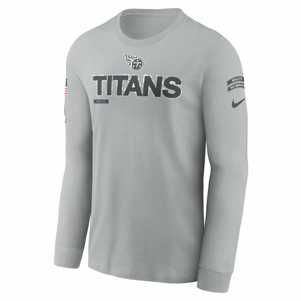 Tennessee Titans Nike 2024 Salute To Service Long Sleeve T-Shirt